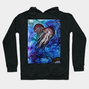 Glow like a jellyfish Hoodie